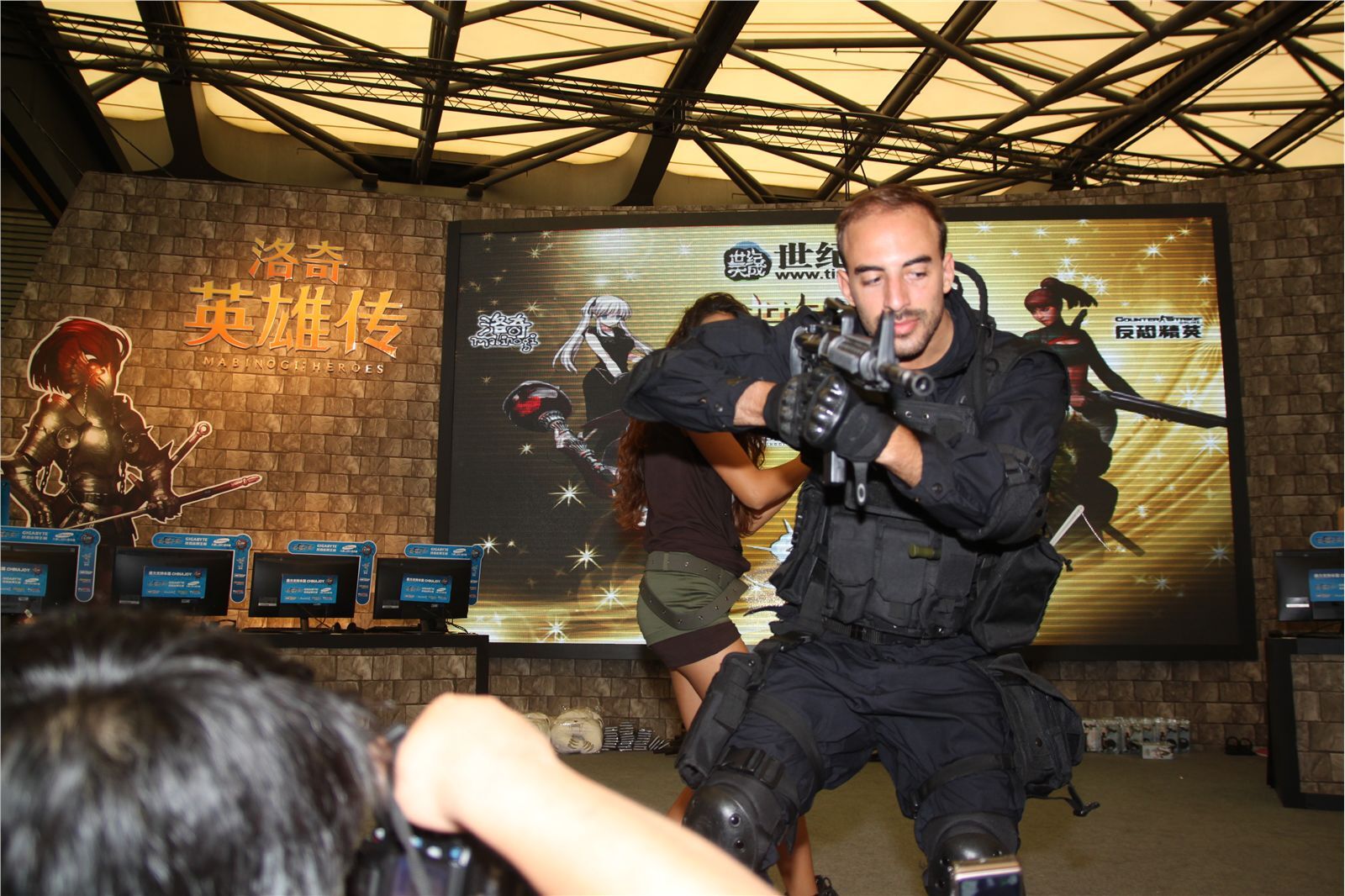 模特美女 ChinaJoy 2011高清图 No.1 现场图库