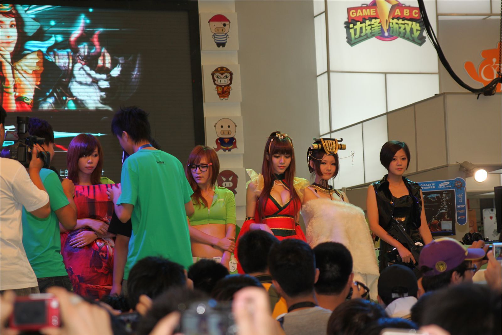 模特美女 ChinaJoy 2011高清图 No.1 现场图库