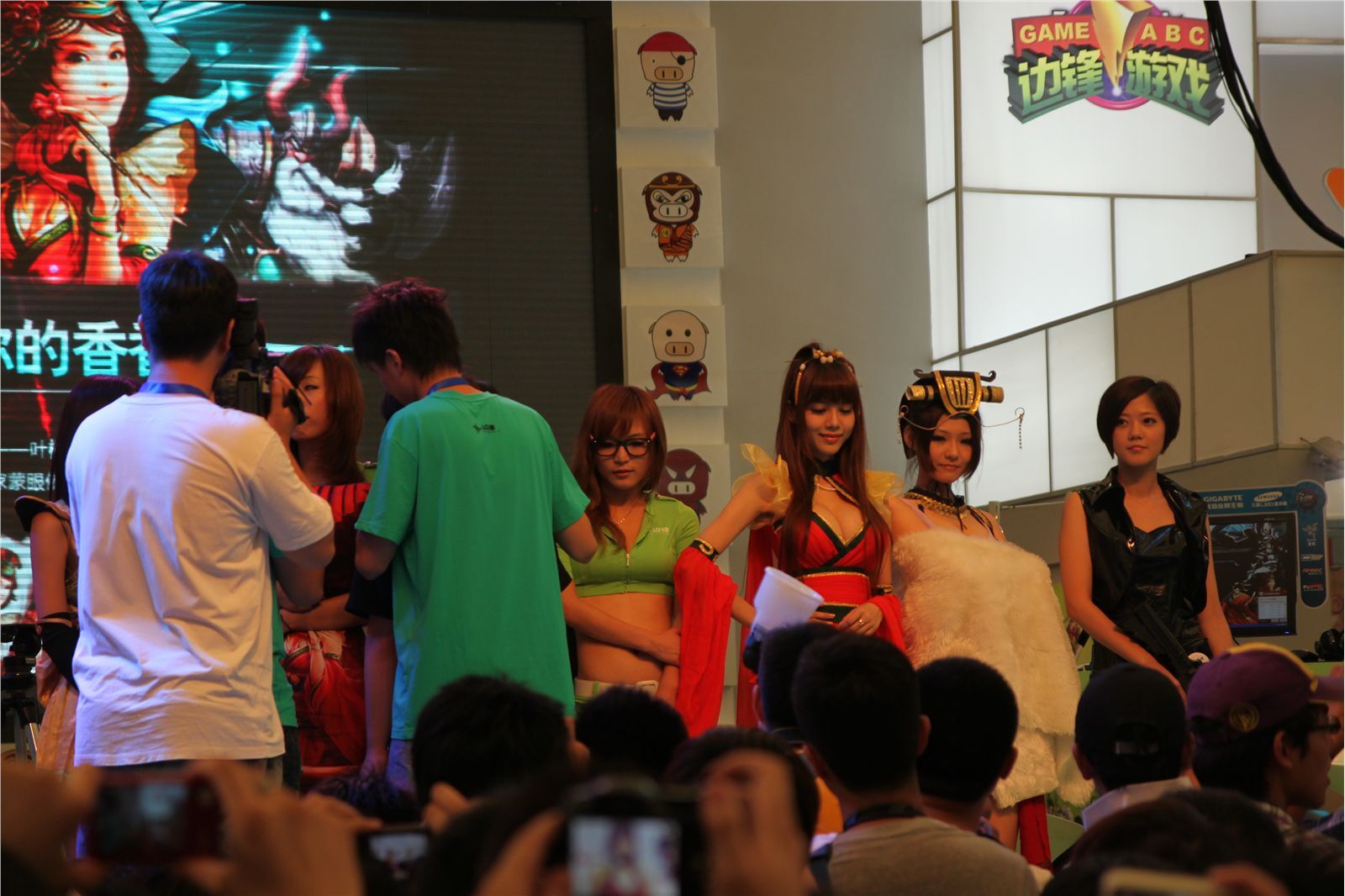 模特美女 ChinaJoy 2011高清图 No.1 现场图库