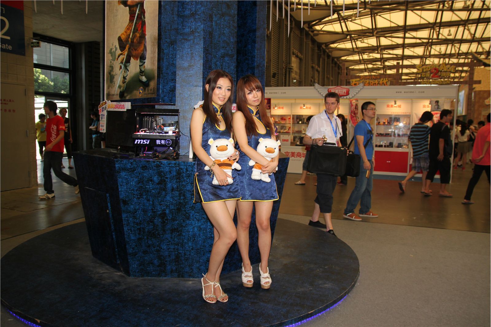 模特美女 ChinaJoy 2011高清图 No.1 现场图库