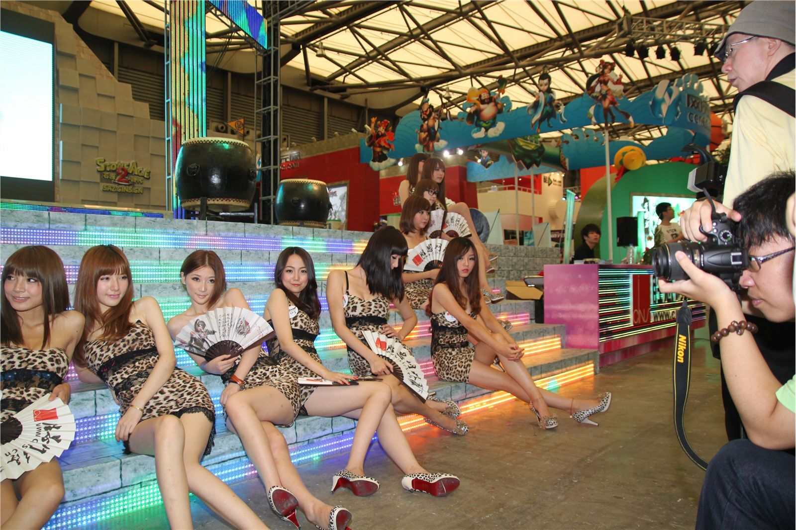 模特美女 ChinaJoy 2011高清图 No.1 现场图库