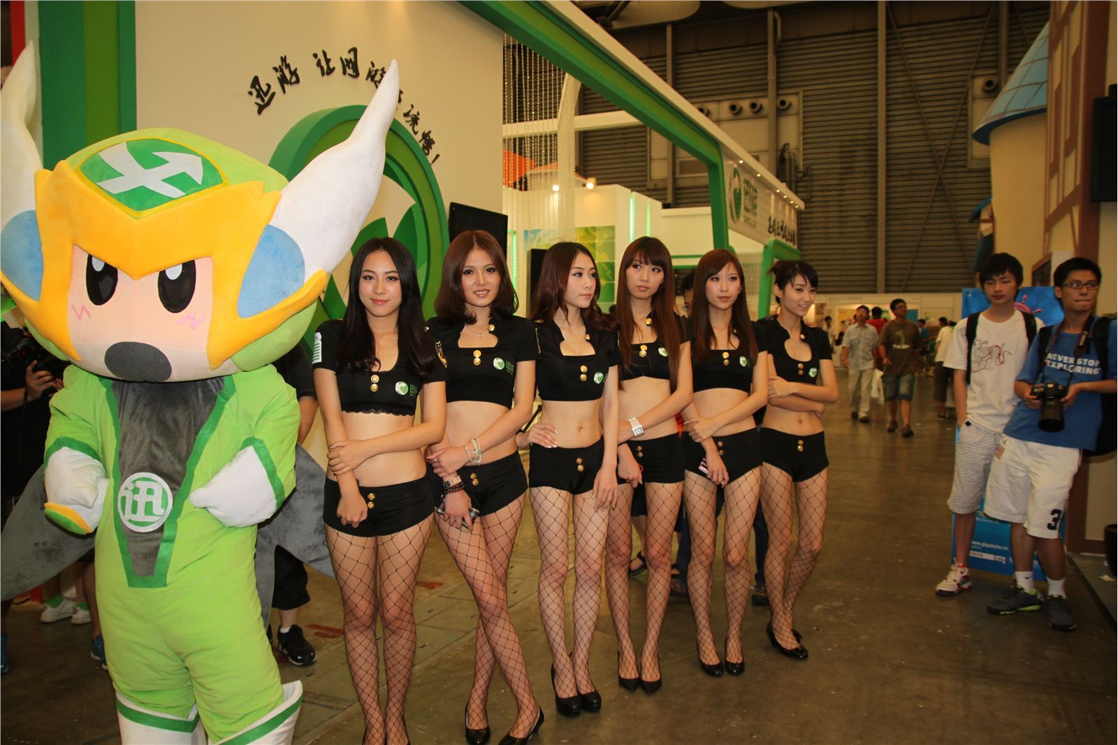 模特美女 ChinaJoy 2011高清图 No.1 现场图库