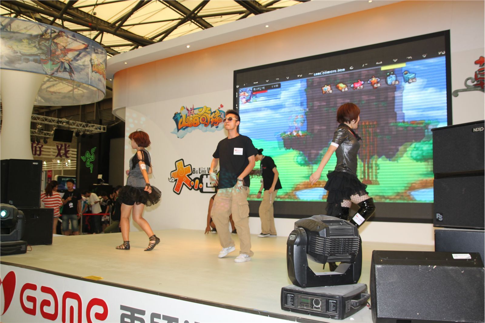 模特美女 ChinaJoy 2011高清图 No.1 现场图库