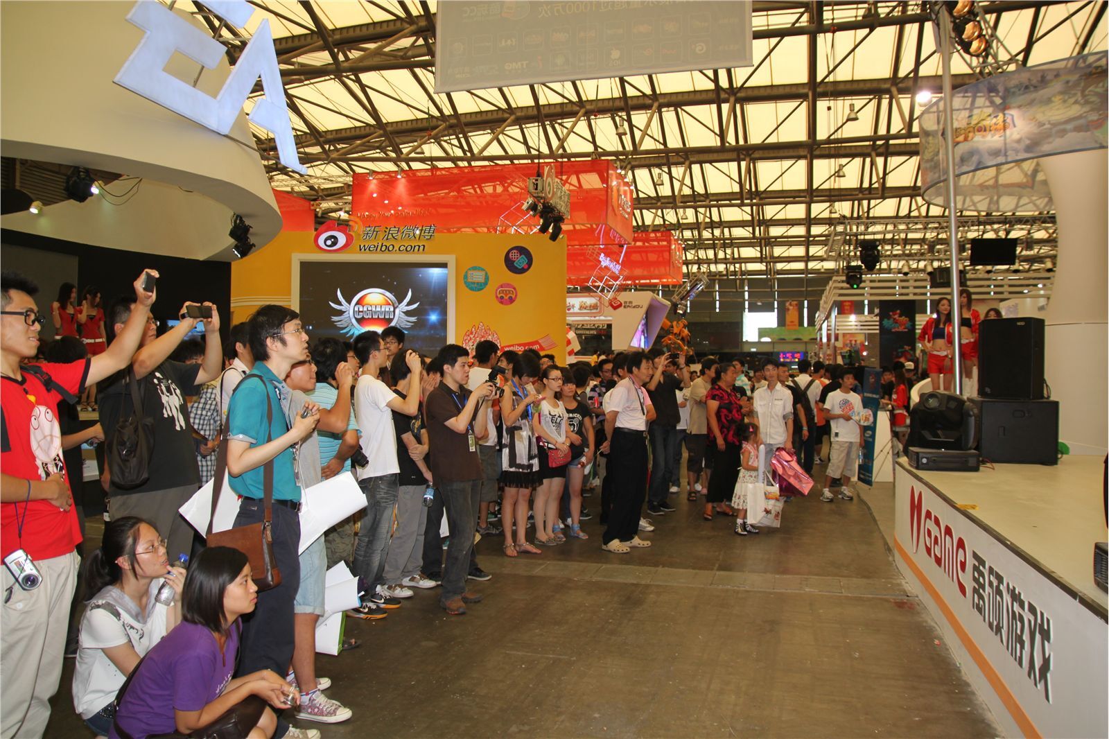 模特美女 ChinaJoy 2011高清图 No.1 现场图库