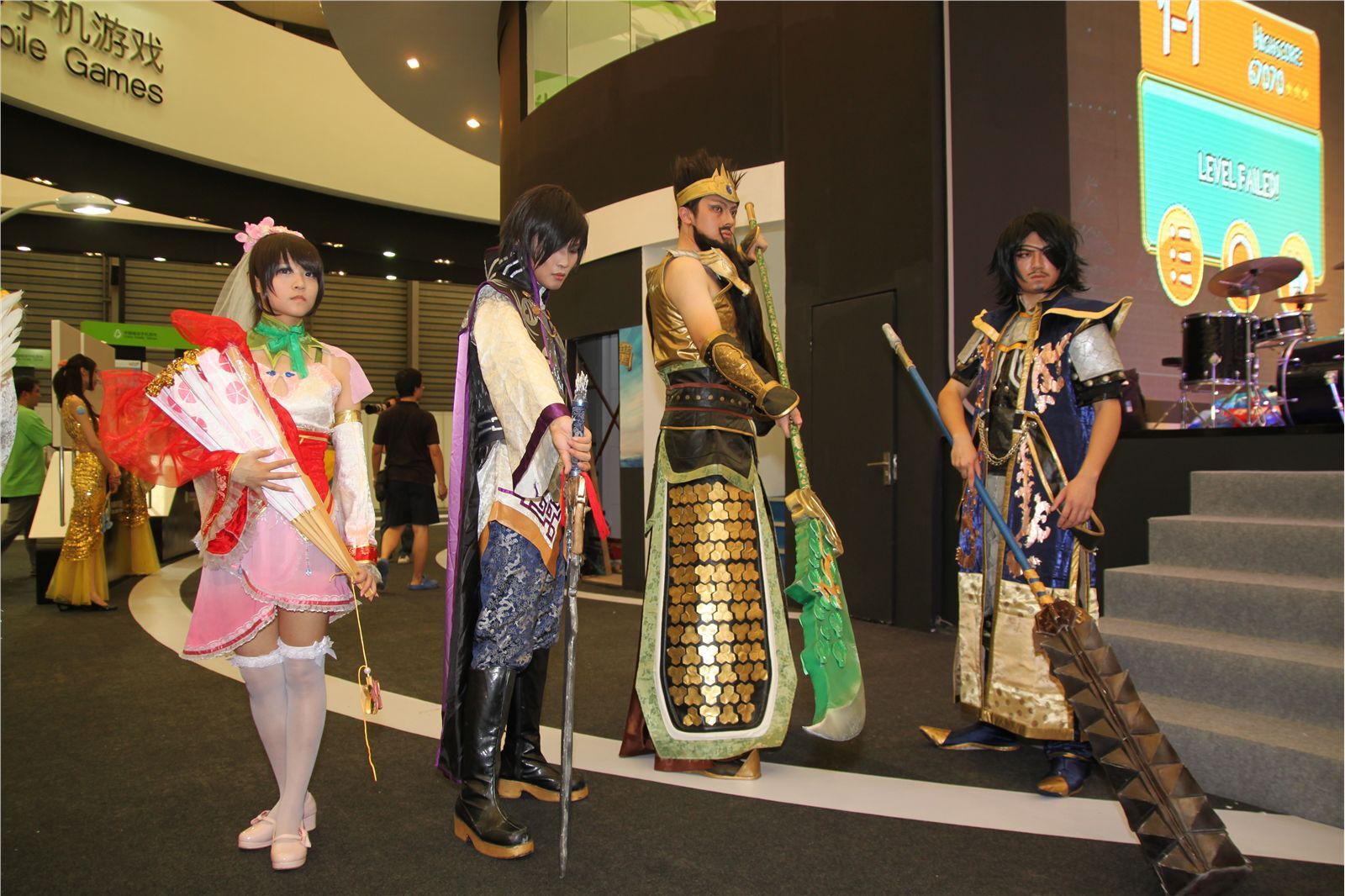 模特美女 ChinaJoy 2011高清图 No.1 现场图库