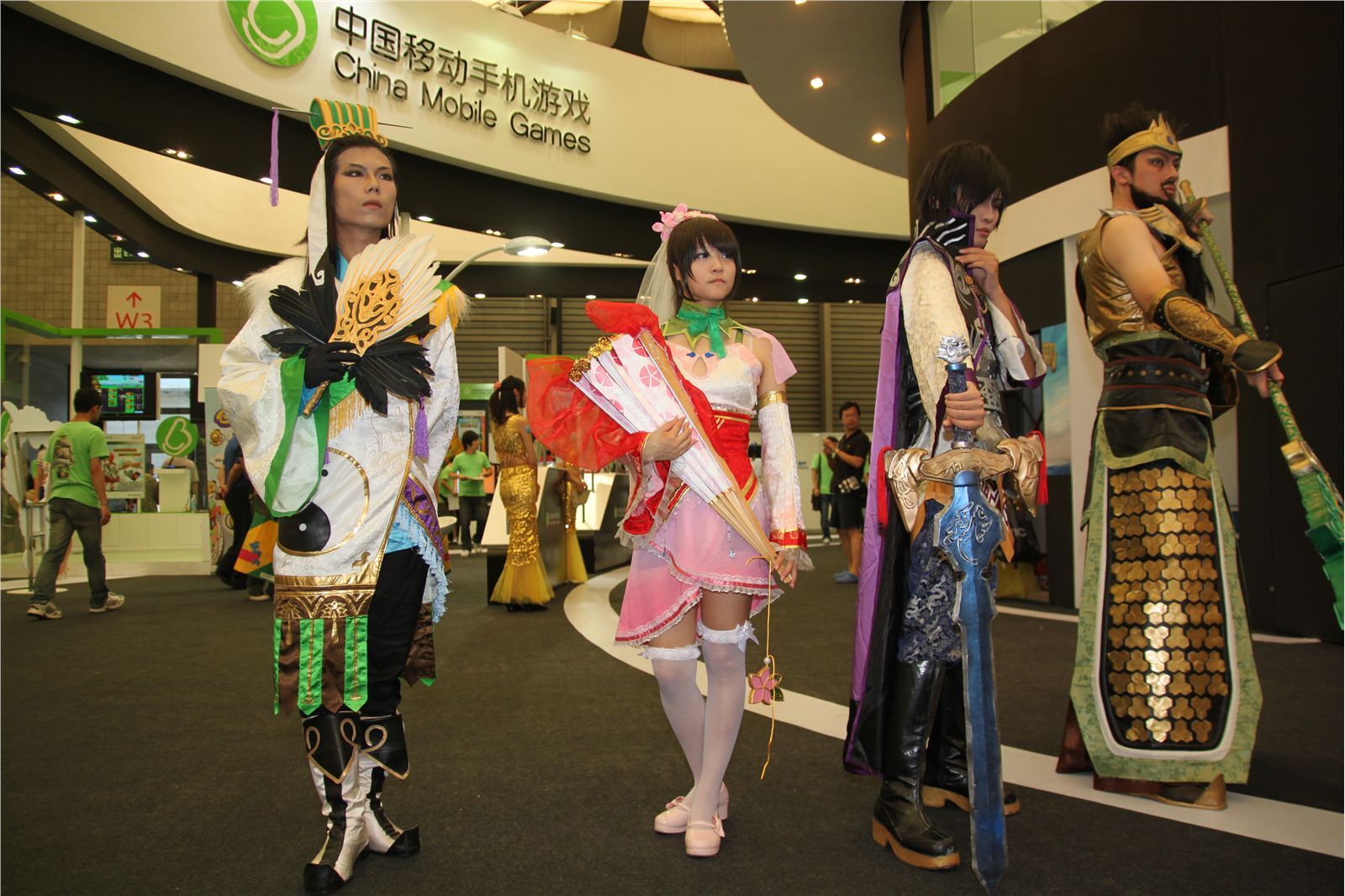 模特美女 ChinaJoy 2011高清图 No.1 现场图库