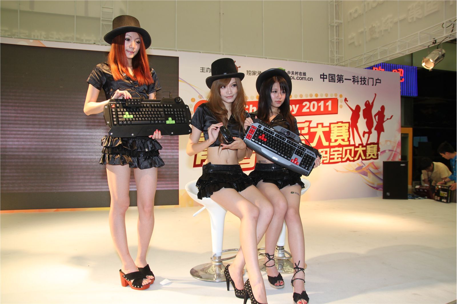 模特美女 ChinaJoy 2011高清图 No.1 现场图库