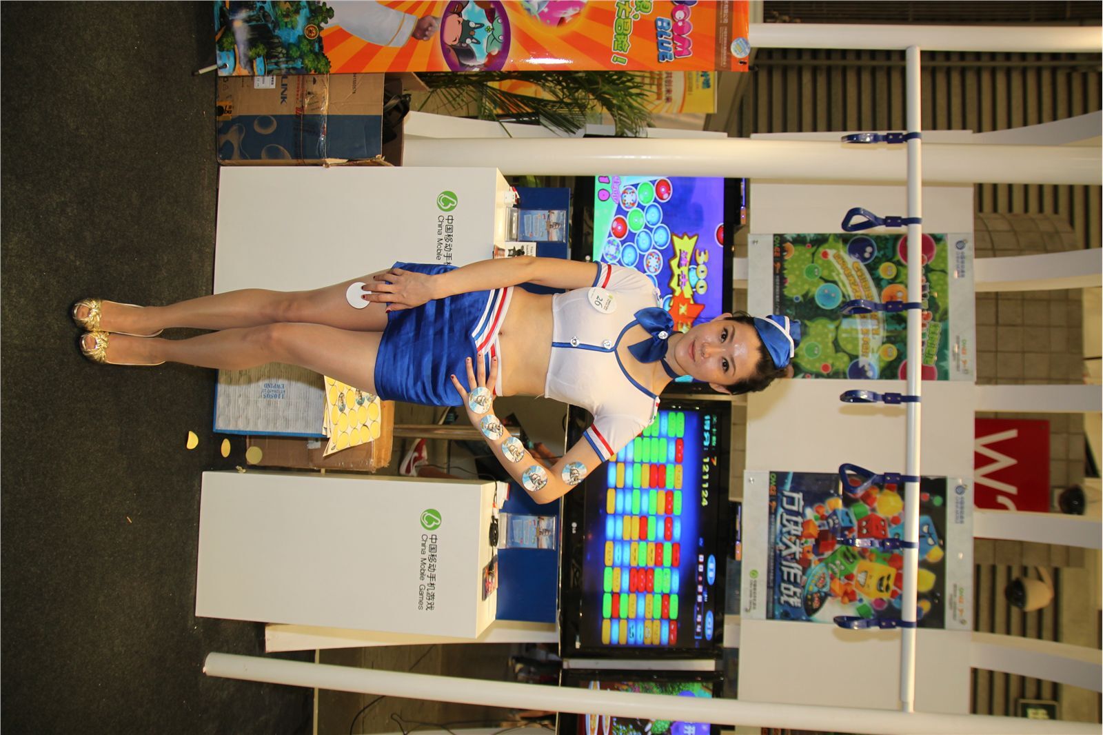 模特美女 ChinaJoy 2011高清图 No.1 现场图库