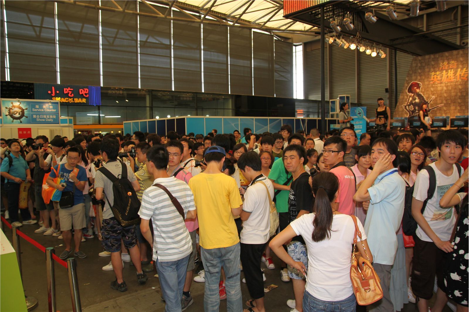 模特美女 ChinaJoy 2011高清图 No.1 现场图库