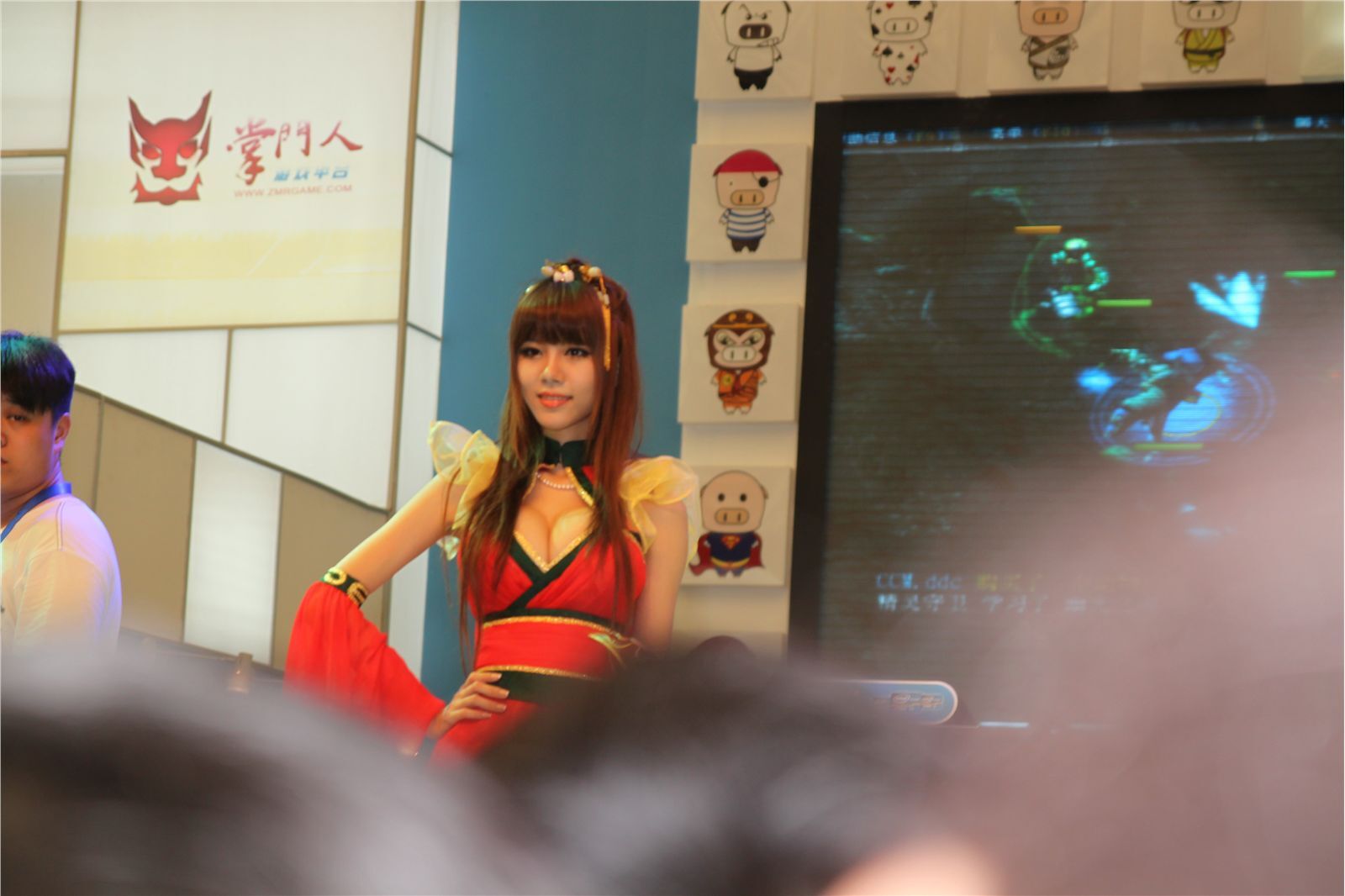 模特美女 ChinaJoy 2011高清图 No.1 现场图库