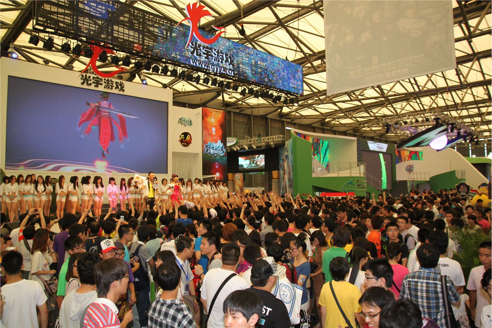 模特美女 ChinaJoy 2011高清图 No.2 现场图库