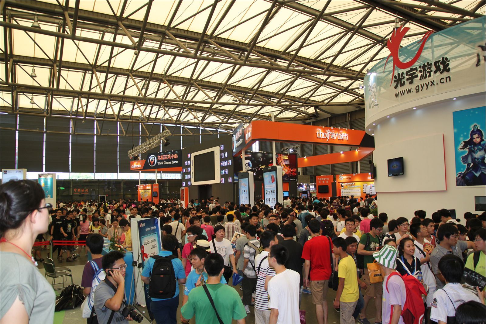 模特美女 ChinaJoy 2011高清图 No.2 现场图库