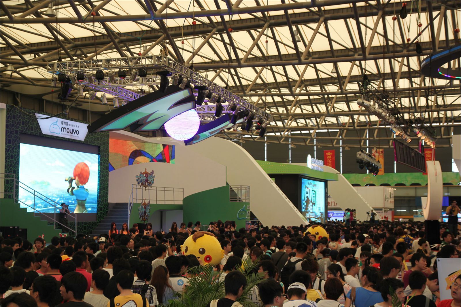 模特美女 ChinaJoy 2011高清图 No.2 现场图库