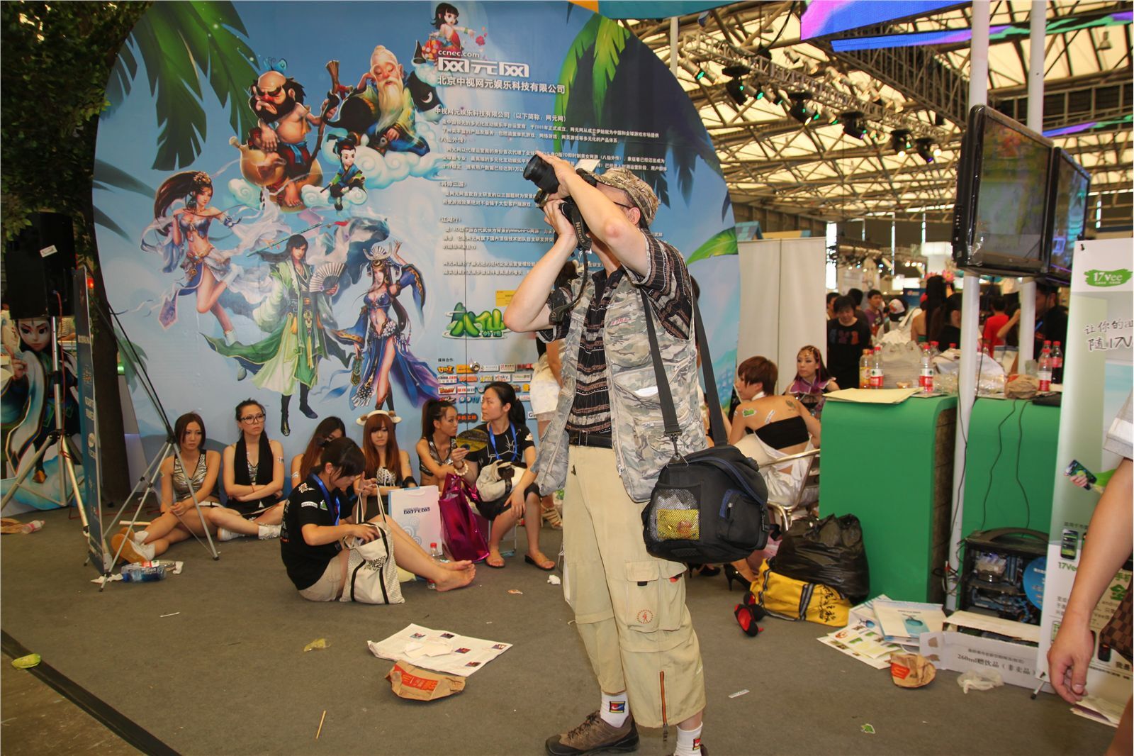 模特美女 ChinaJoy 2011高清图 No.2 现场图库