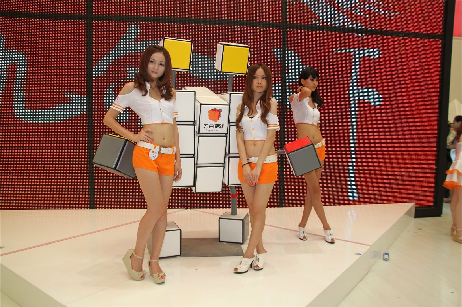 模特美女 ChinaJoy 2011高清图 No.2 现场图库