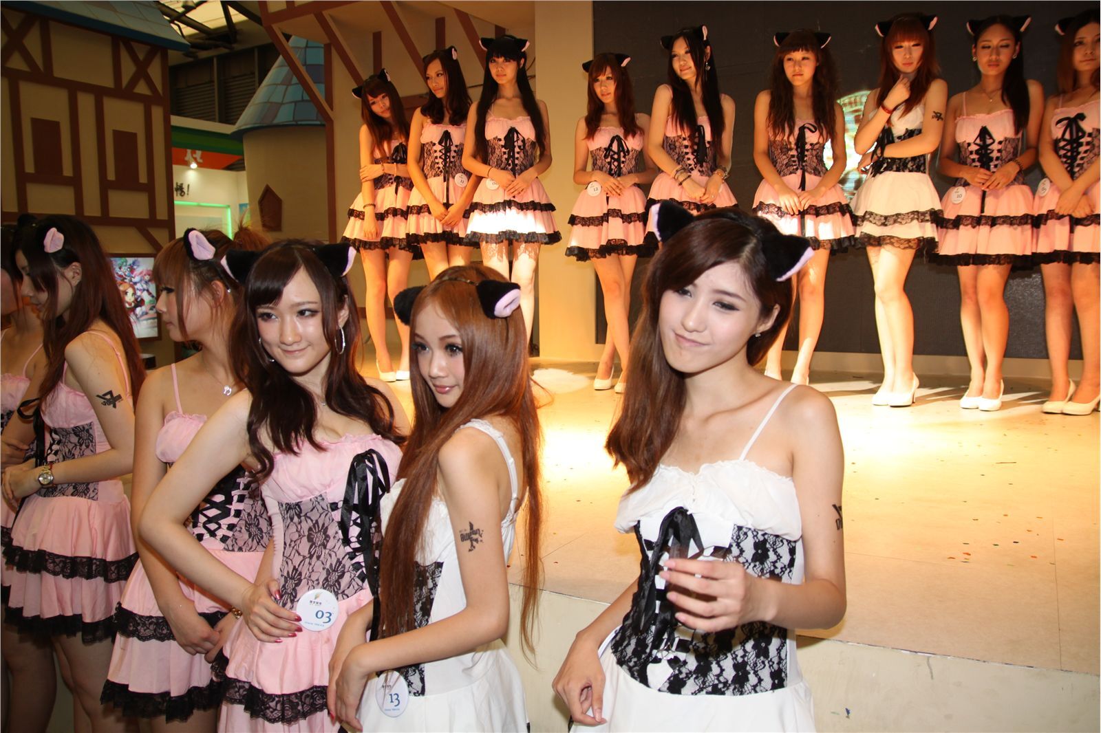 模特美女 ChinaJoy 2011高清图 No.3 现场图库