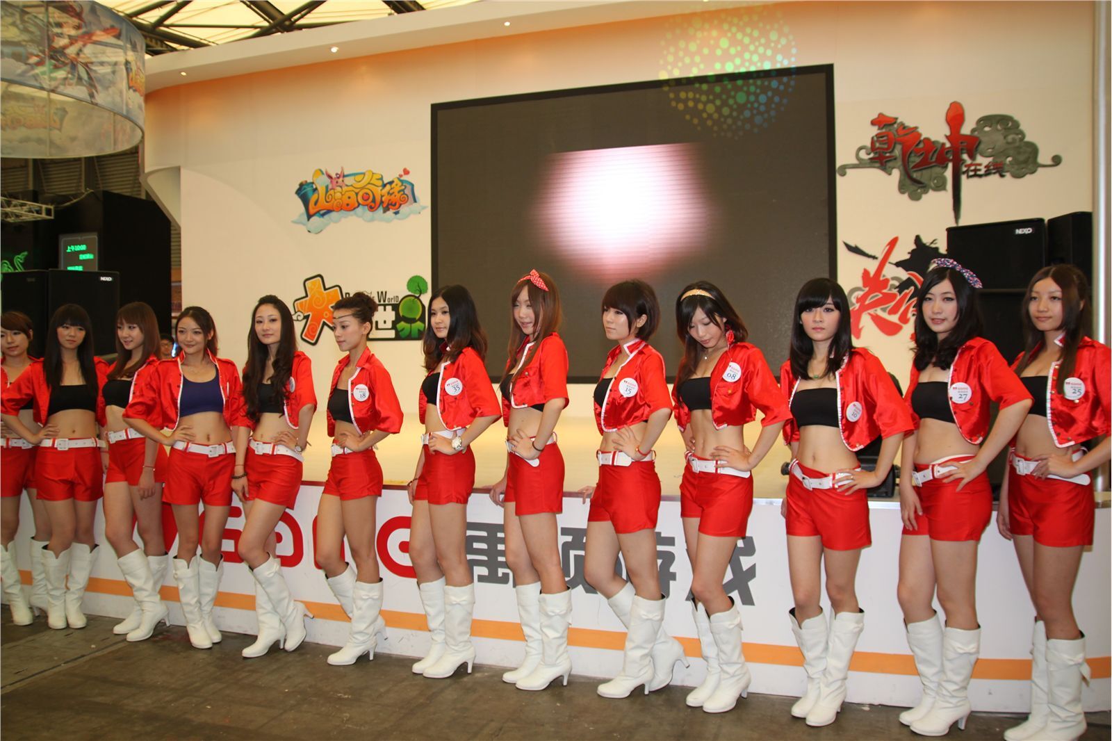 模特美女秀场高清大图 ChinaJoy 2011  NO.05