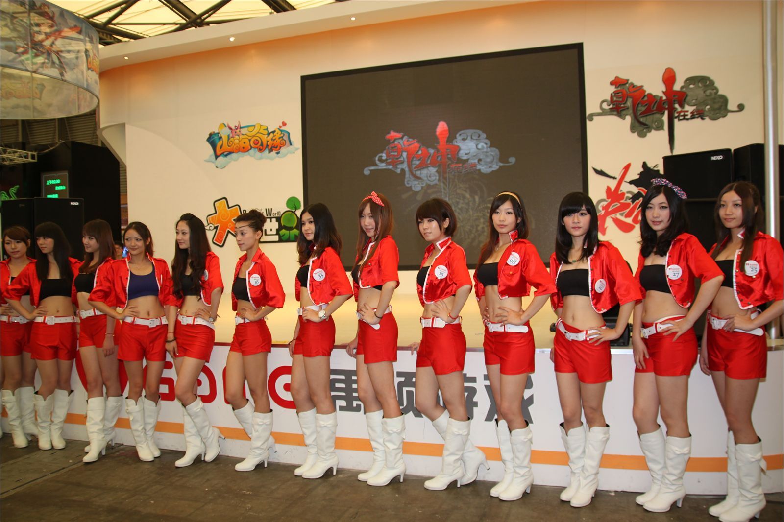 模特美女秀场高清大图 ChinaJoy 2011  NO.05