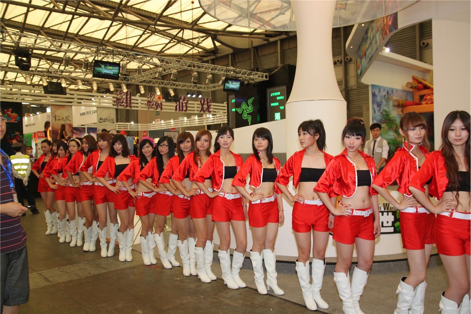 模特美女秀场高清大图 ChinaJoy 2011  NO.05