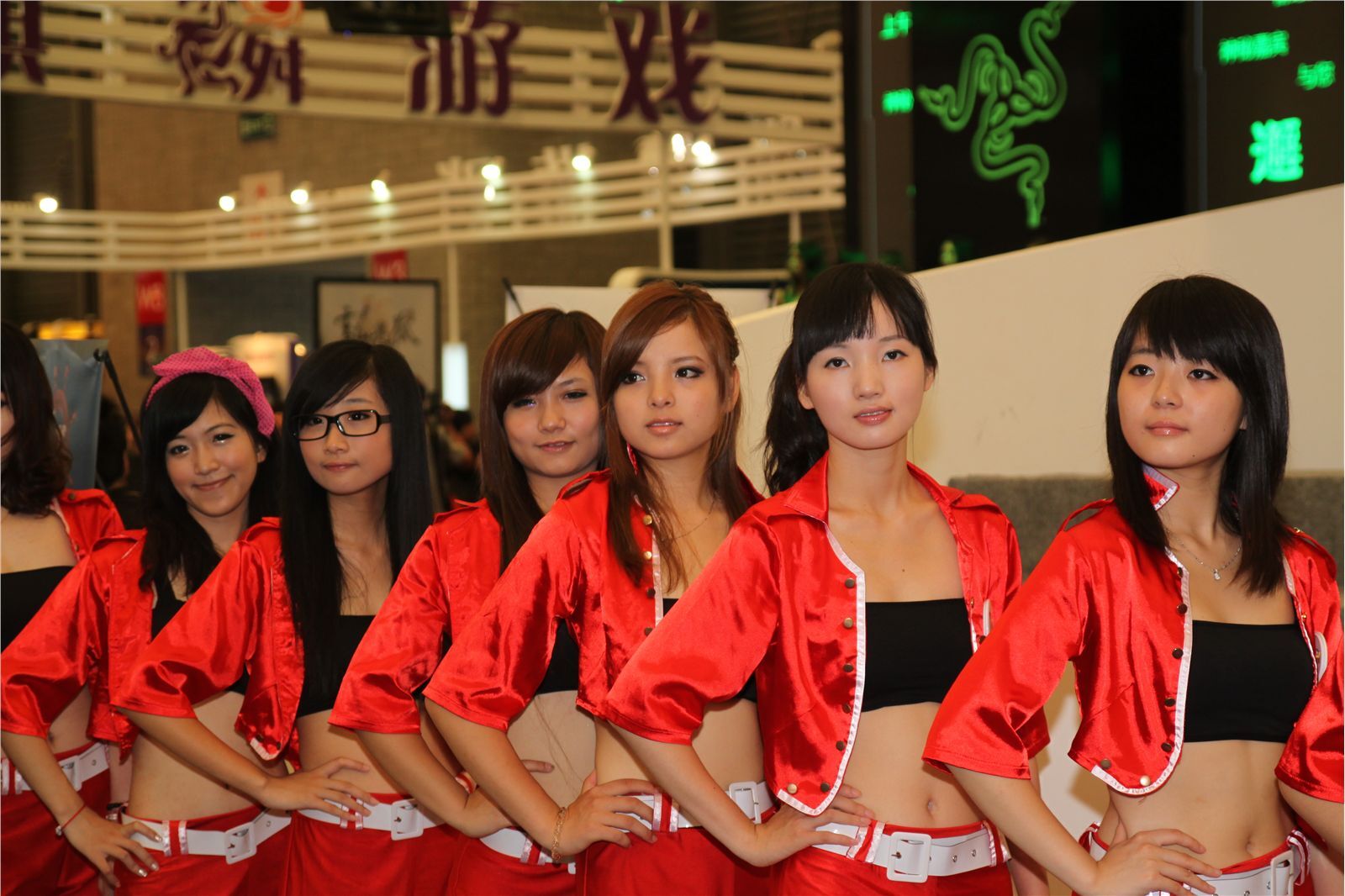 模特美女秀场高清大图 ChinaJoy 2011  NO.05