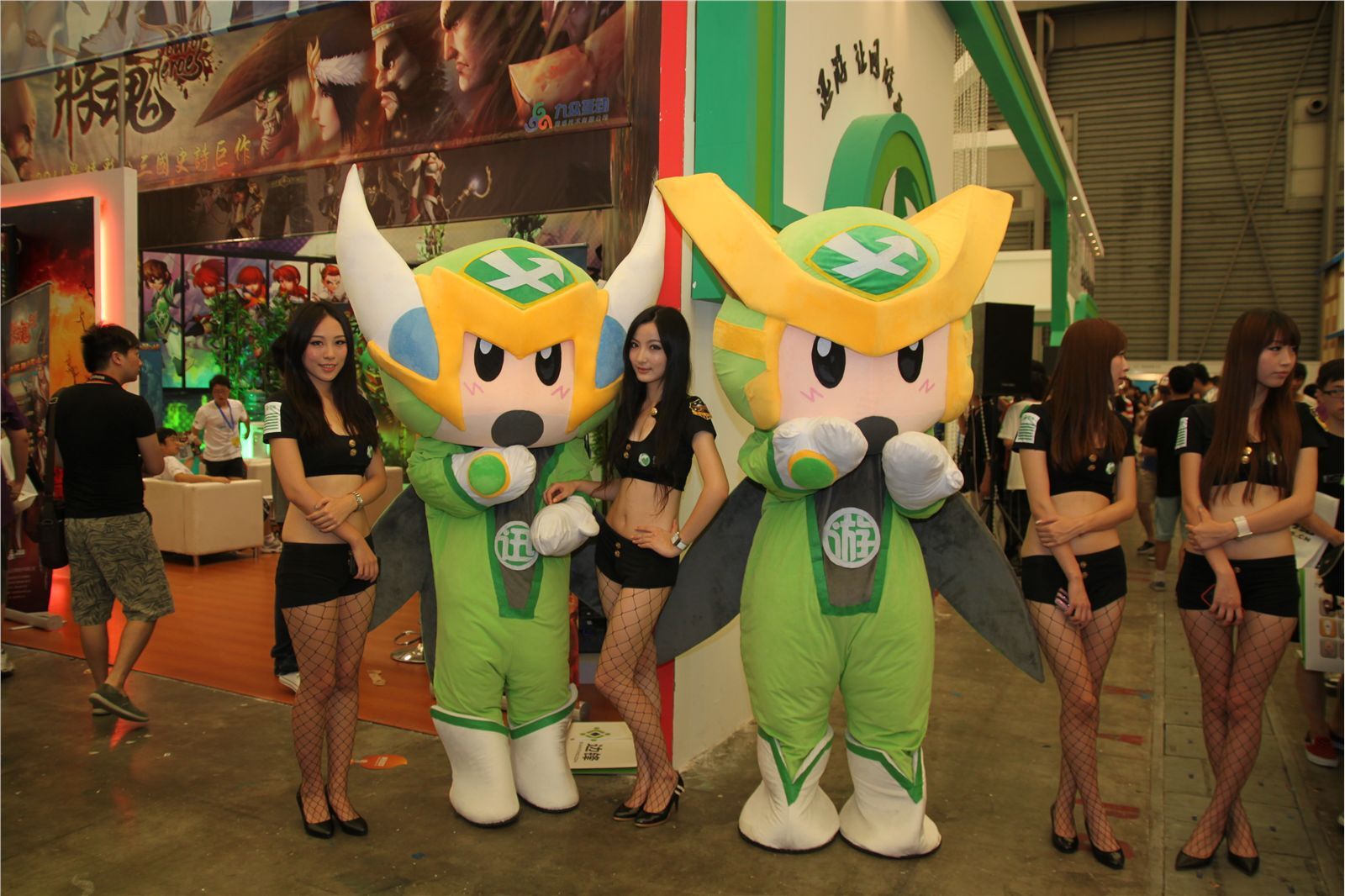 模特美女秀场高清大图 ChinaJoy 2011  NO.06