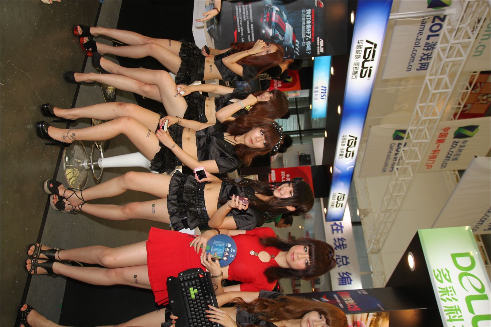 模特美女秀场高清大图 ChinaJoy 2011  NO.06