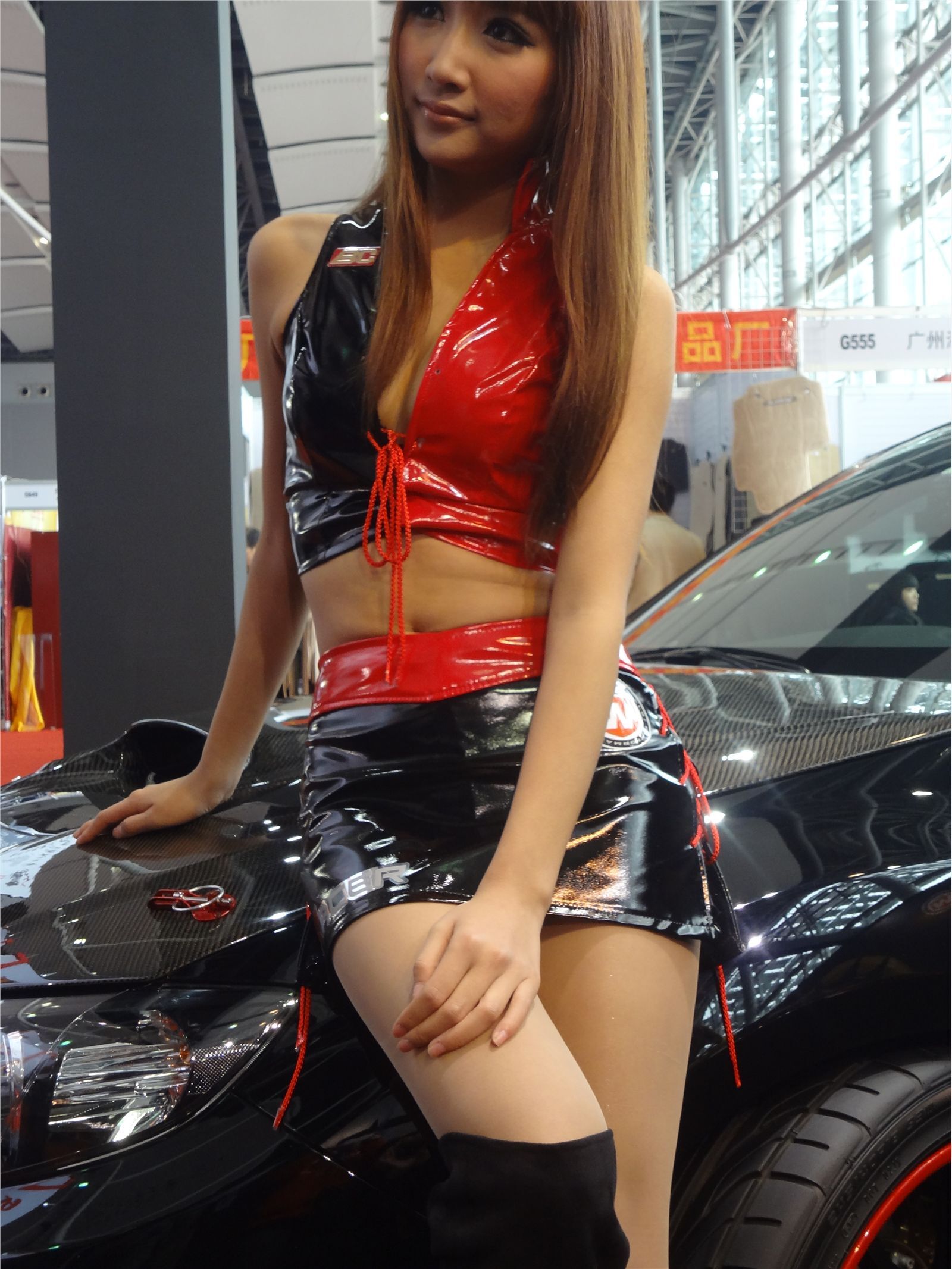 广州改装车展车模 NO016 美女模特高清写真