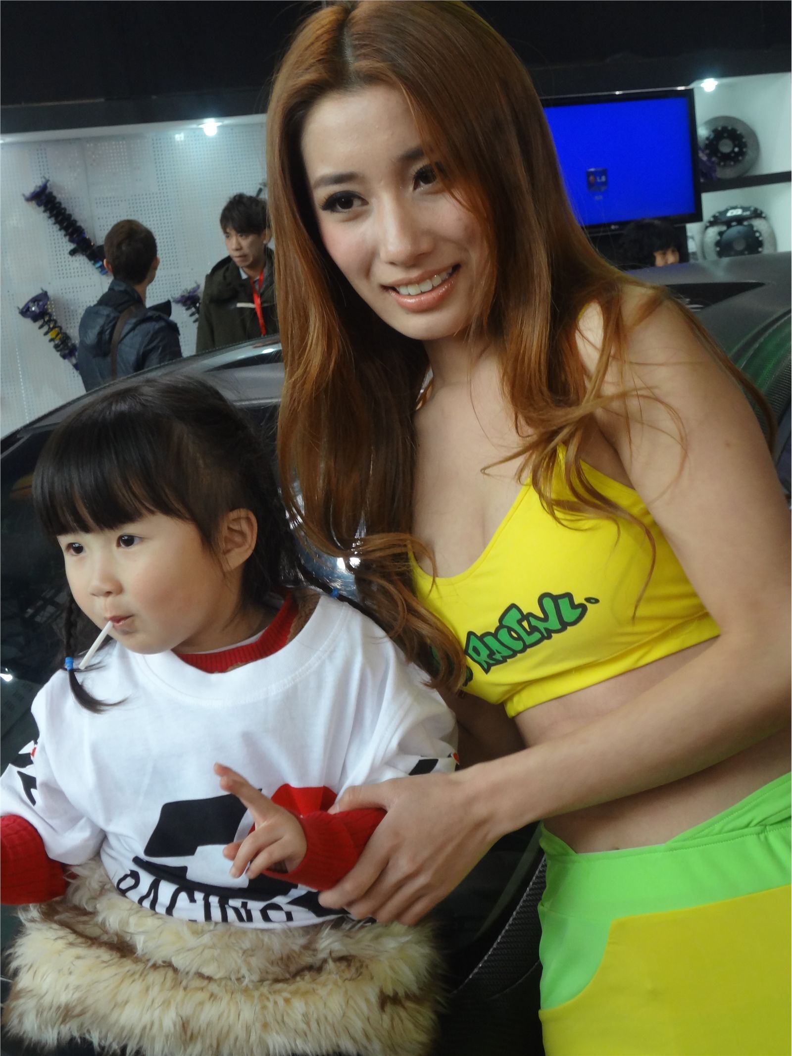 广州改装车展车模 NO017 美女模特高清写真