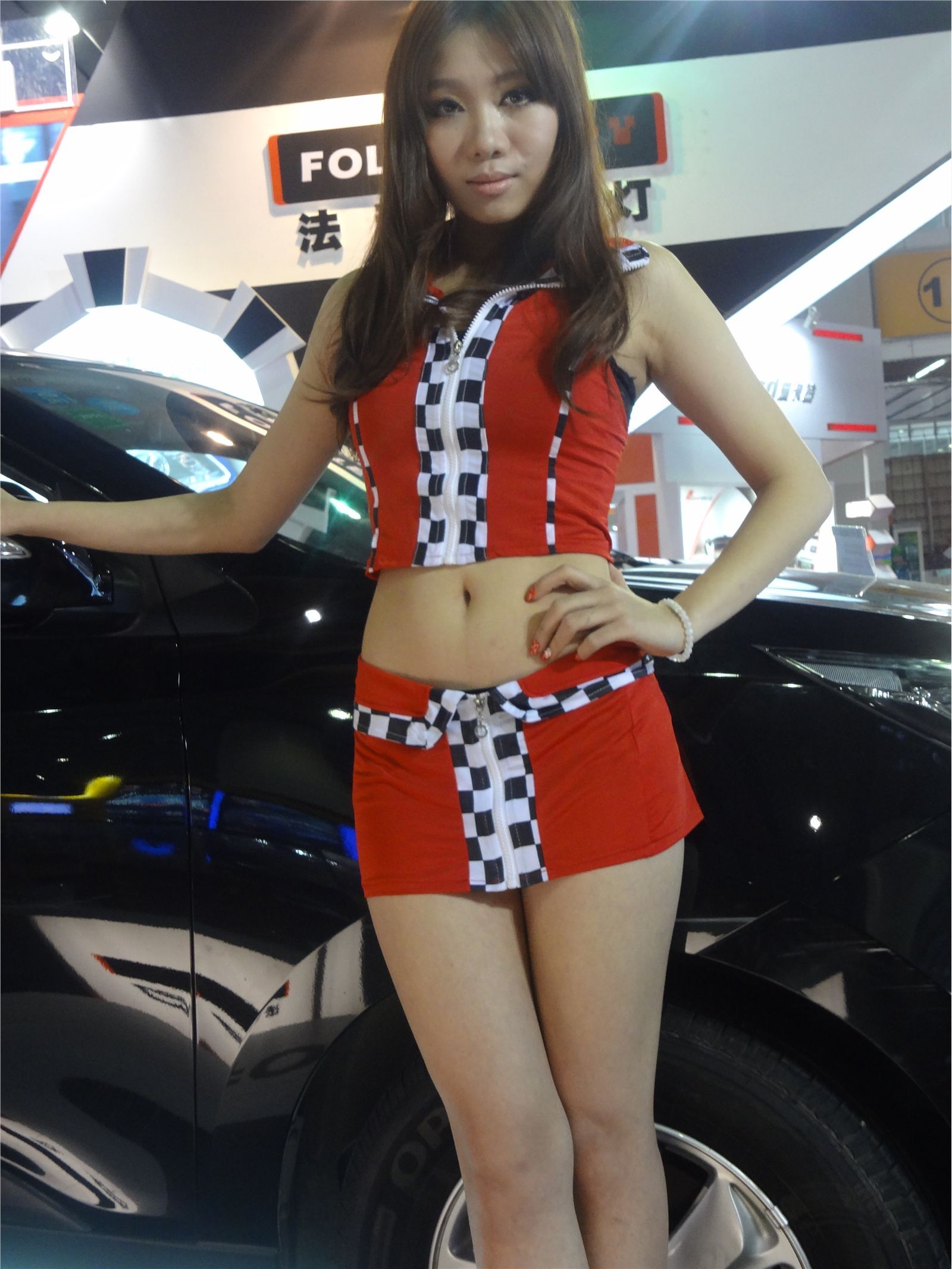 广州改装车展车模 NO017 美女模特高清写真