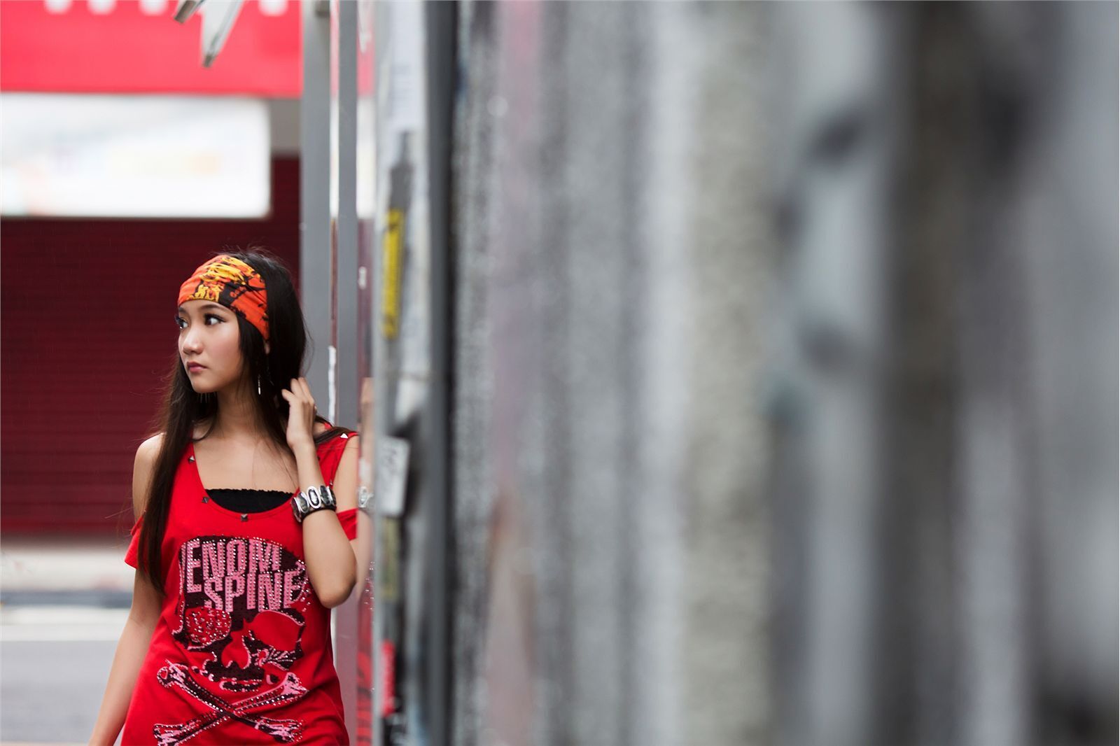 Tina20120602美國街 国内模特　高清外拍美女写真