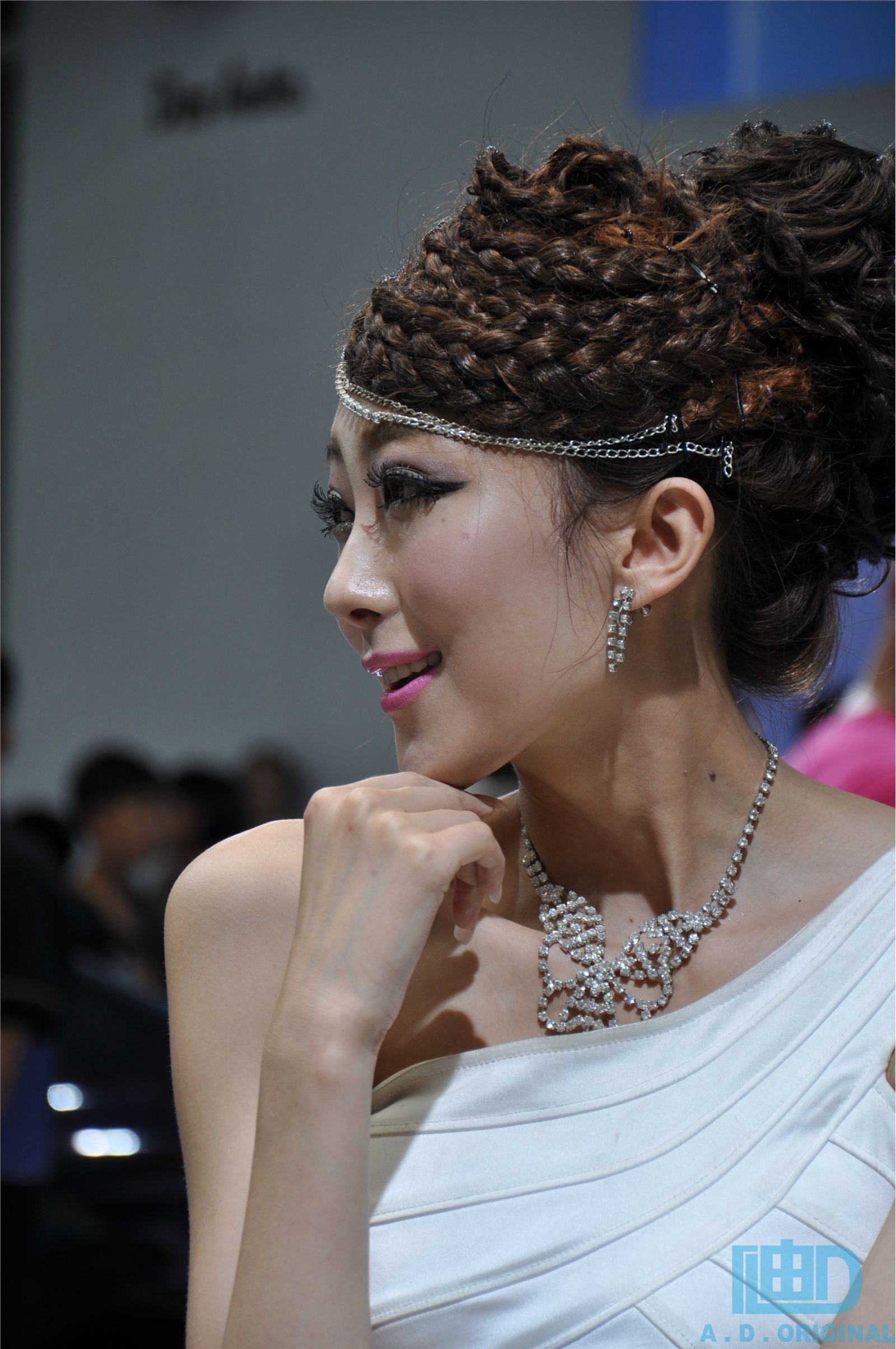 长春车展车模第一季   国内模特美腿写真