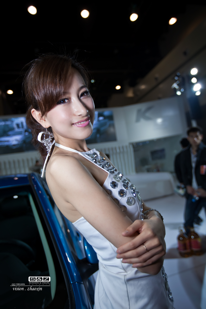 郑州第四届国际车展美女