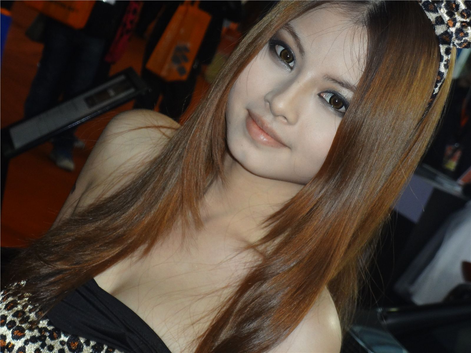 2012广州改装车展车模 国产车模写真套图　高清模特图片