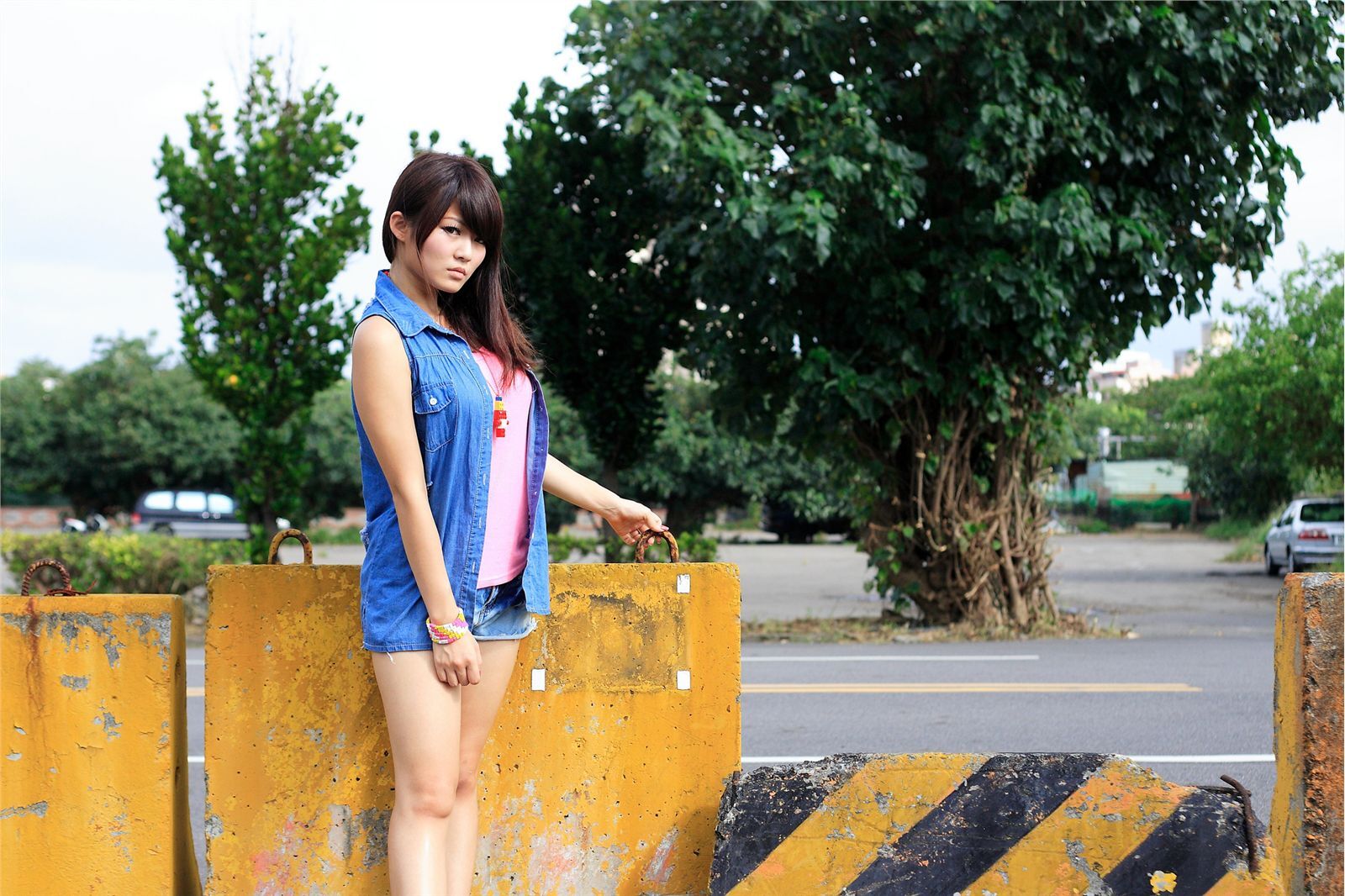 2012廷廷夕陽壓光@沙崙海水浴場　国产写真美女唯美图片