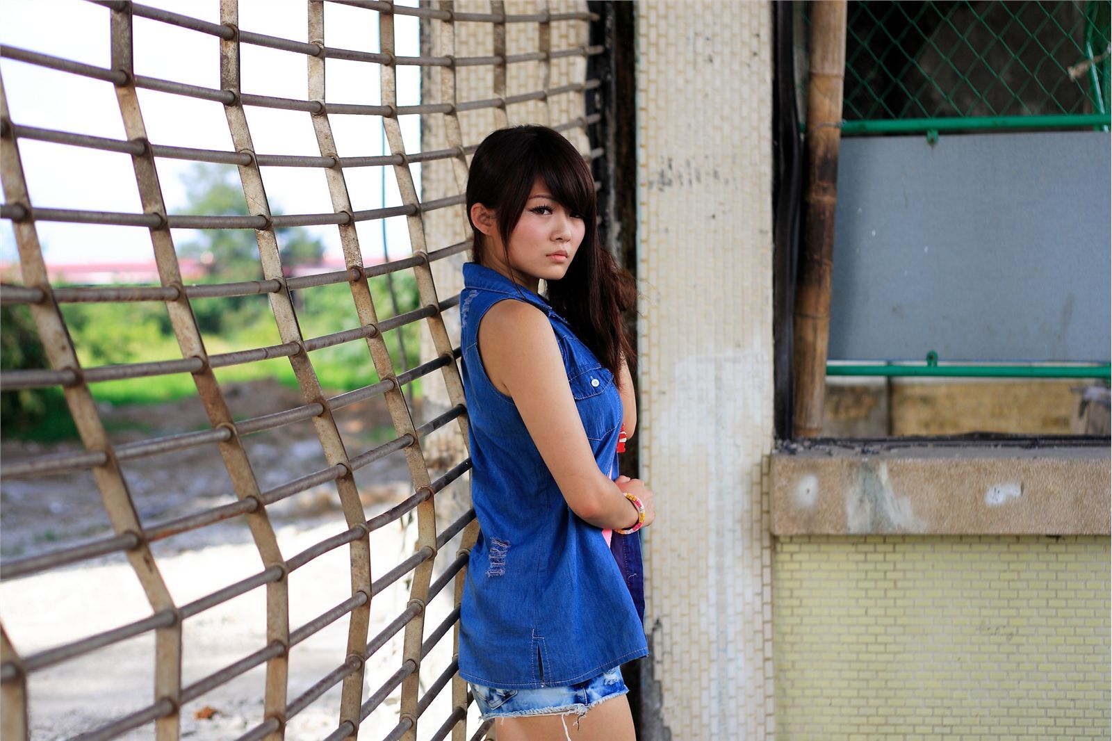 2012廷廷夕陽壓光@沙崙海水浴場　国产写真美女唯美图片