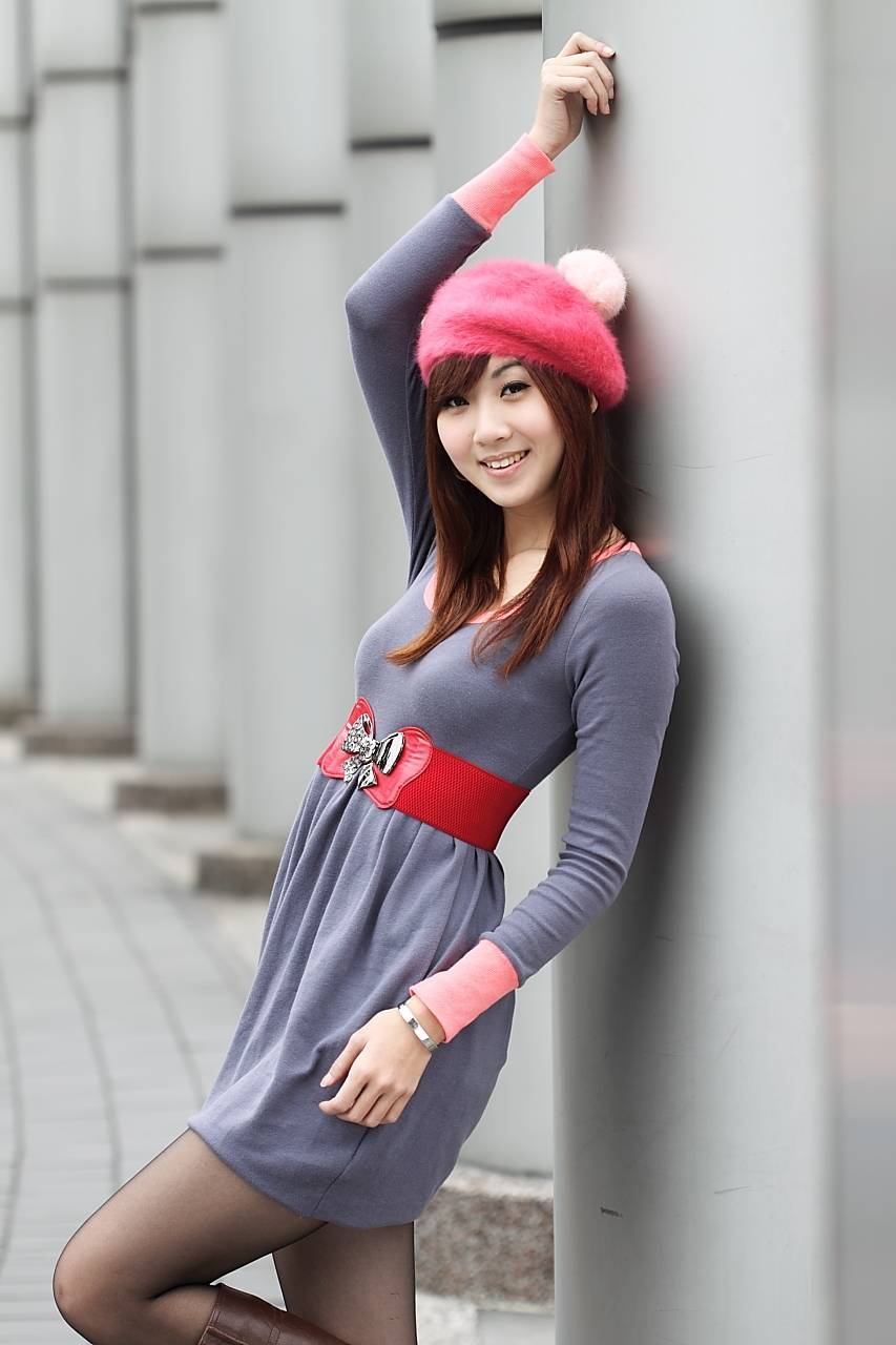 清纯白富美Angel 外拍全集 Angel 板橋火車站