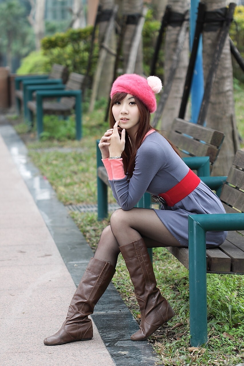 清纯白富美Angel 外拍全集 Angel 板橋火車站