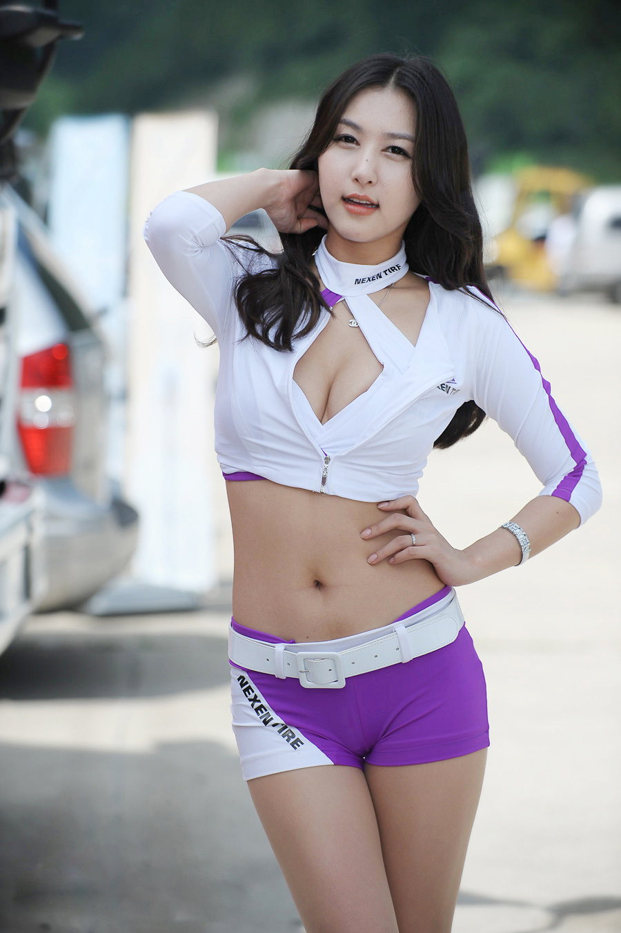 香車美人2011 機車寶貝 高清美女模特