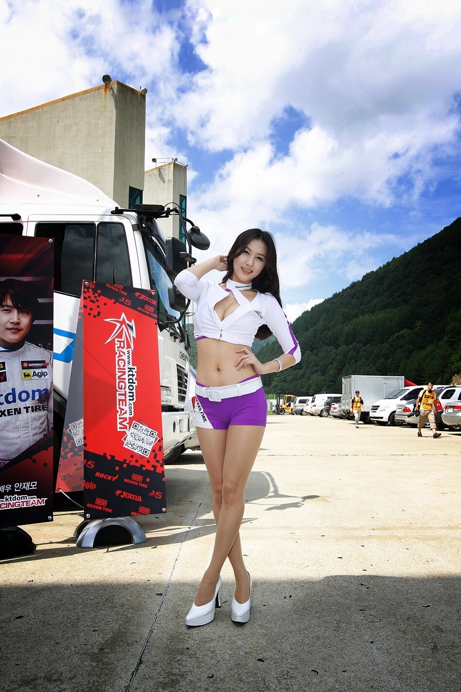 香車美人2011 機車寶貝 高清美女模特