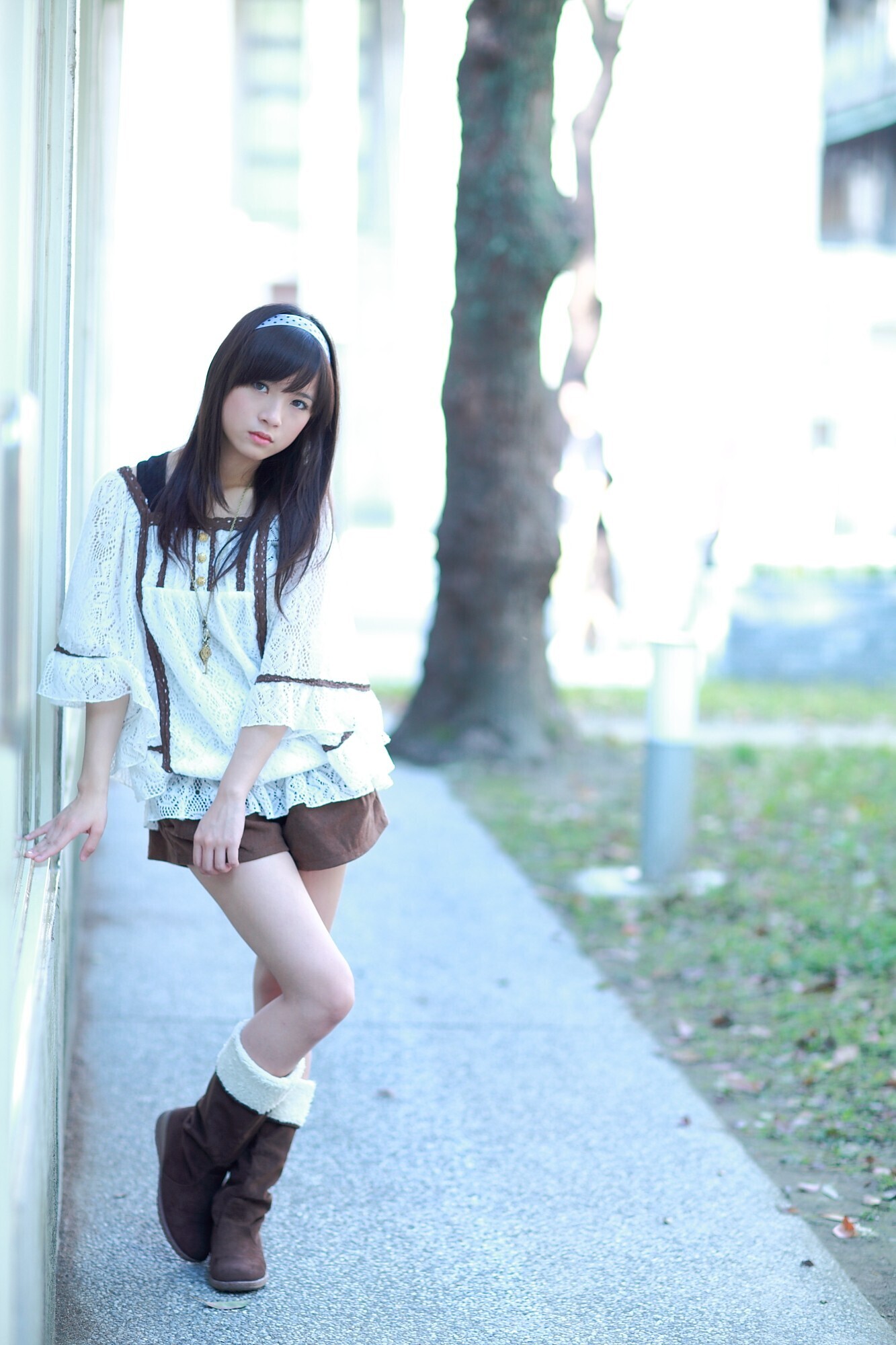 台湾美女麻豆小敬图集系列　国产丝袜美女诱惑套图