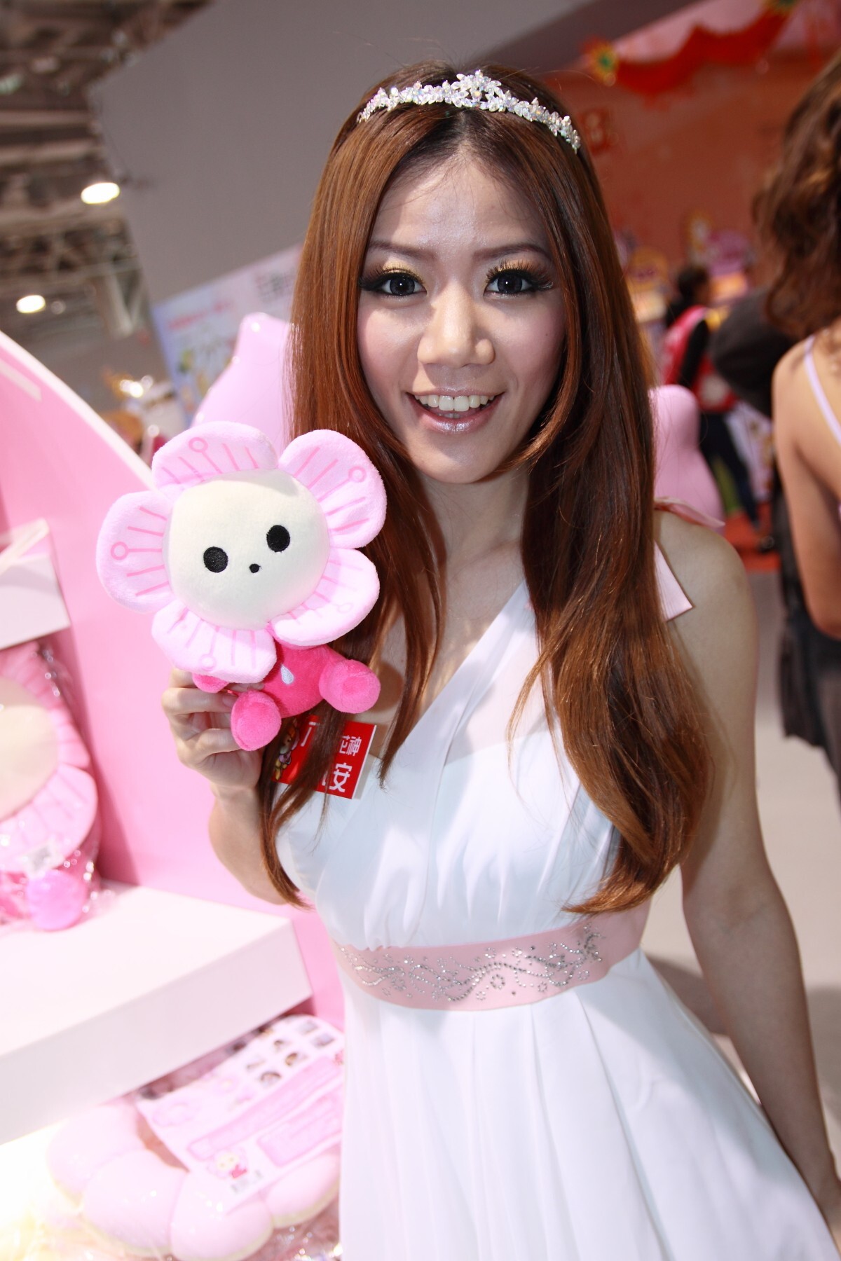 花現台北 八月花神小安 Mini 棚拍 MSI超頻大賽 搞清美女图片