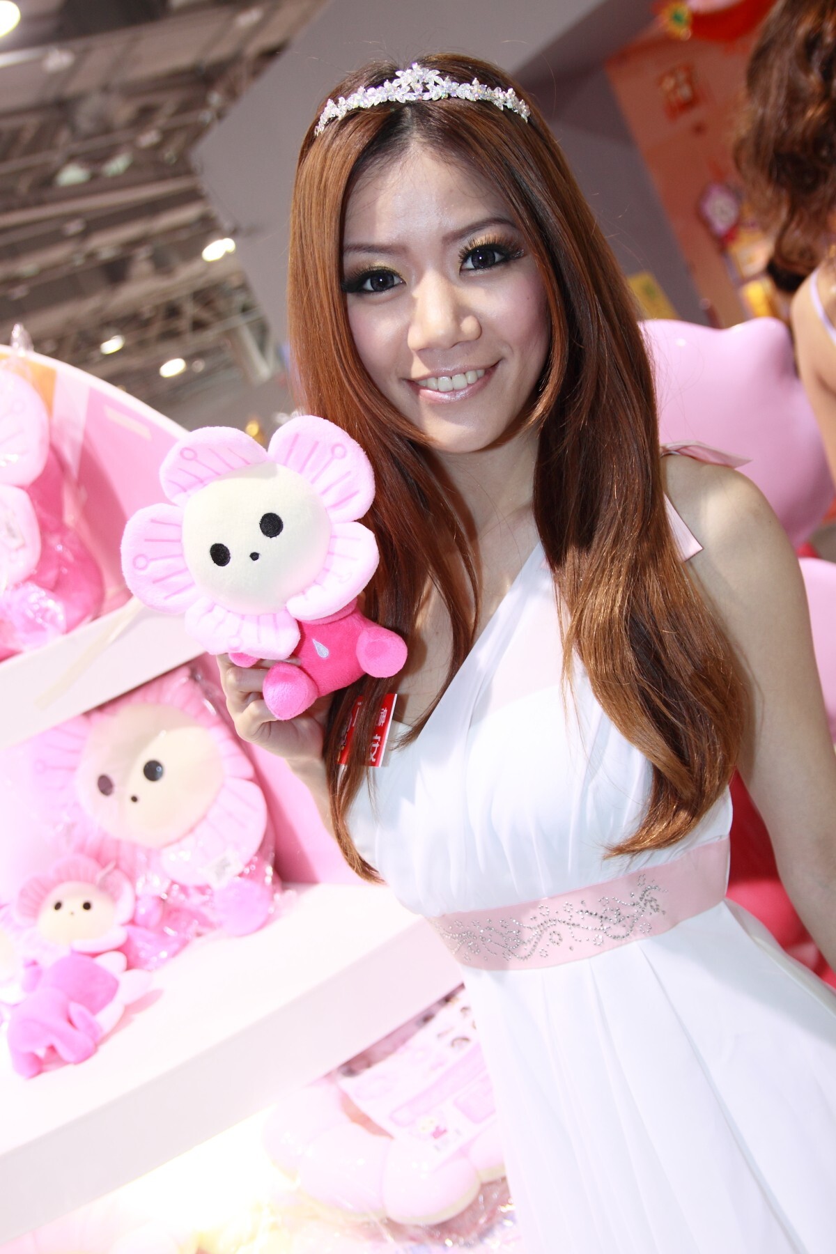 花現台北 八月花神小安 Mini 棚拍 MSI超頻大賽 搞清美女图片