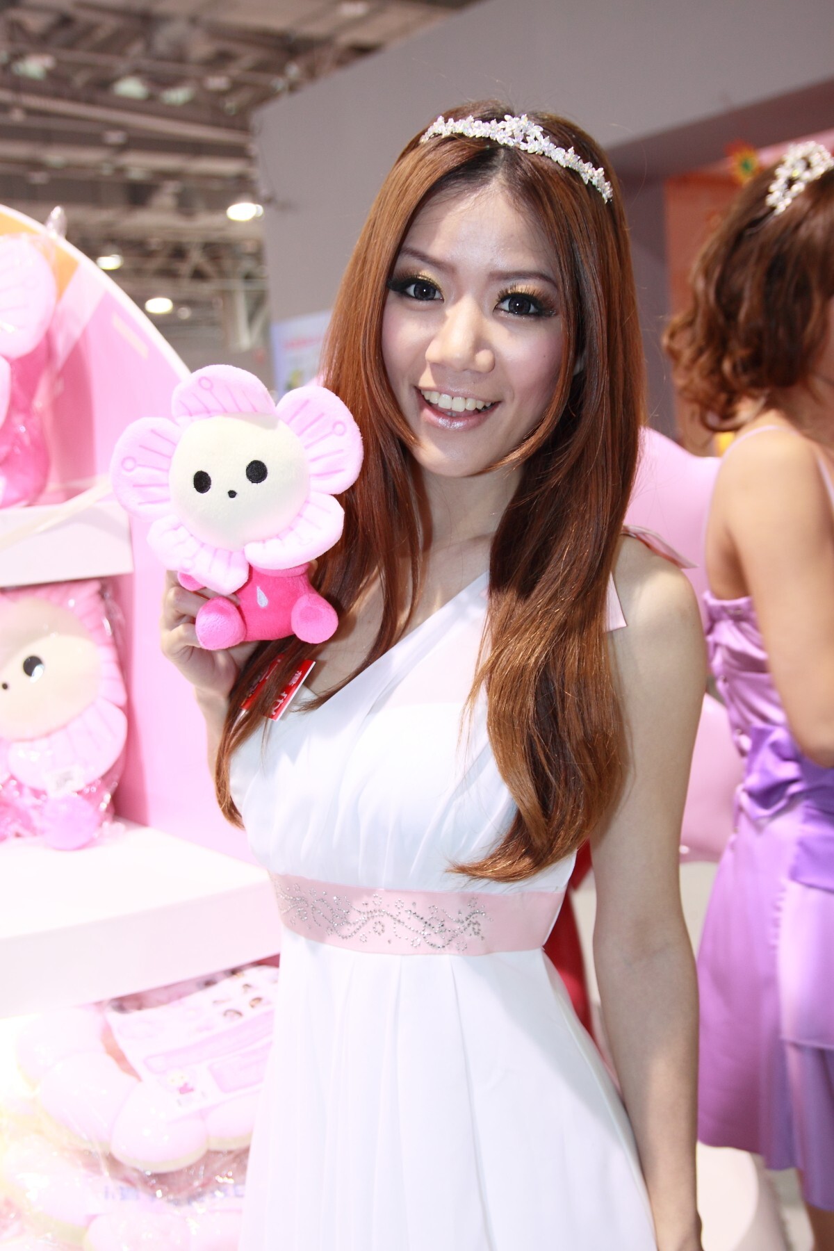 花現台北 八月花神小安 Mini 棚拍 MSI超頻大賽 搞清美女图片