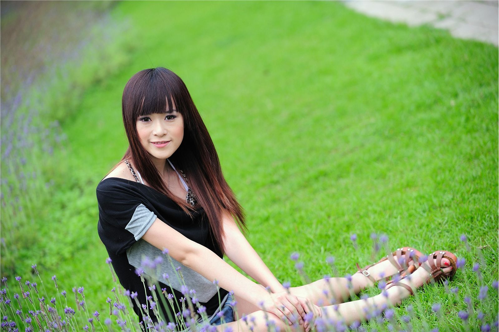 妃妃 (nana) - 薰衣草的爱　国产高清美女图片