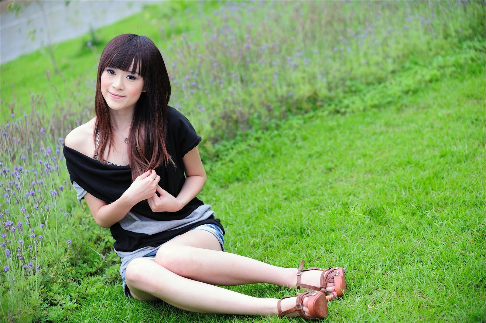 妃妃 (nana) - 薰衣草的爱　国产高清美女图片