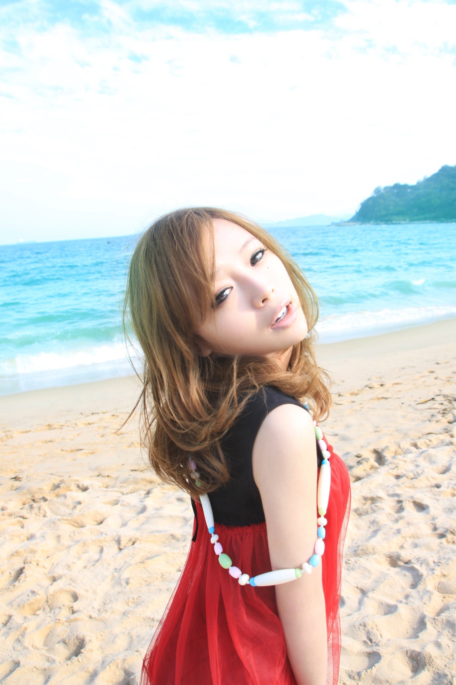 90后氧气美女 裴紫绮 马尔代夫写真 国产原创美女图片 美女新人