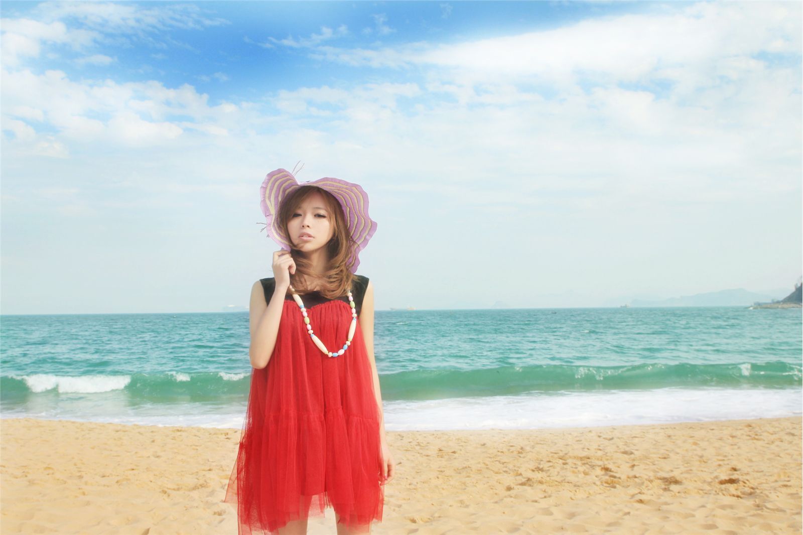 90后氧气美女 裴紫绮 马尔代夫写真 国产原创美女图片 美女新人