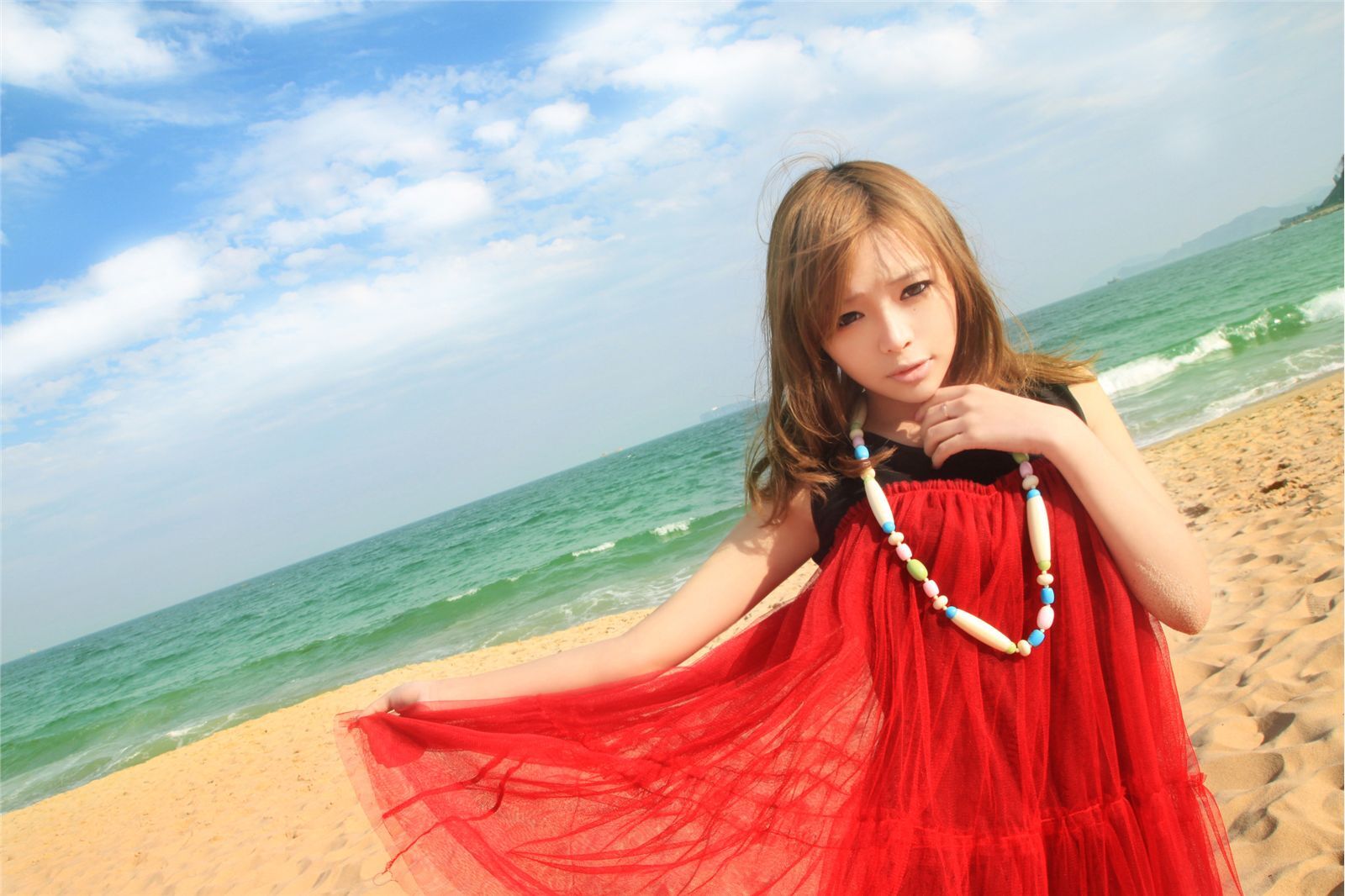 90后氧气美女 裴紫绮 马尔代夫写真 国产原创美女图片 美女新人