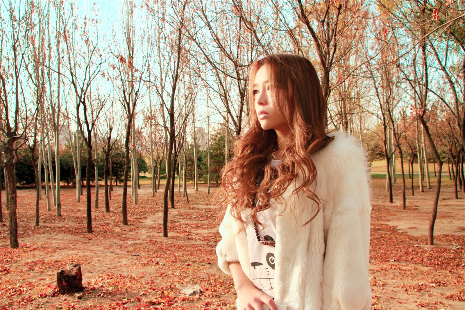 90后大眼美女 裴紫绮11月初冬写真