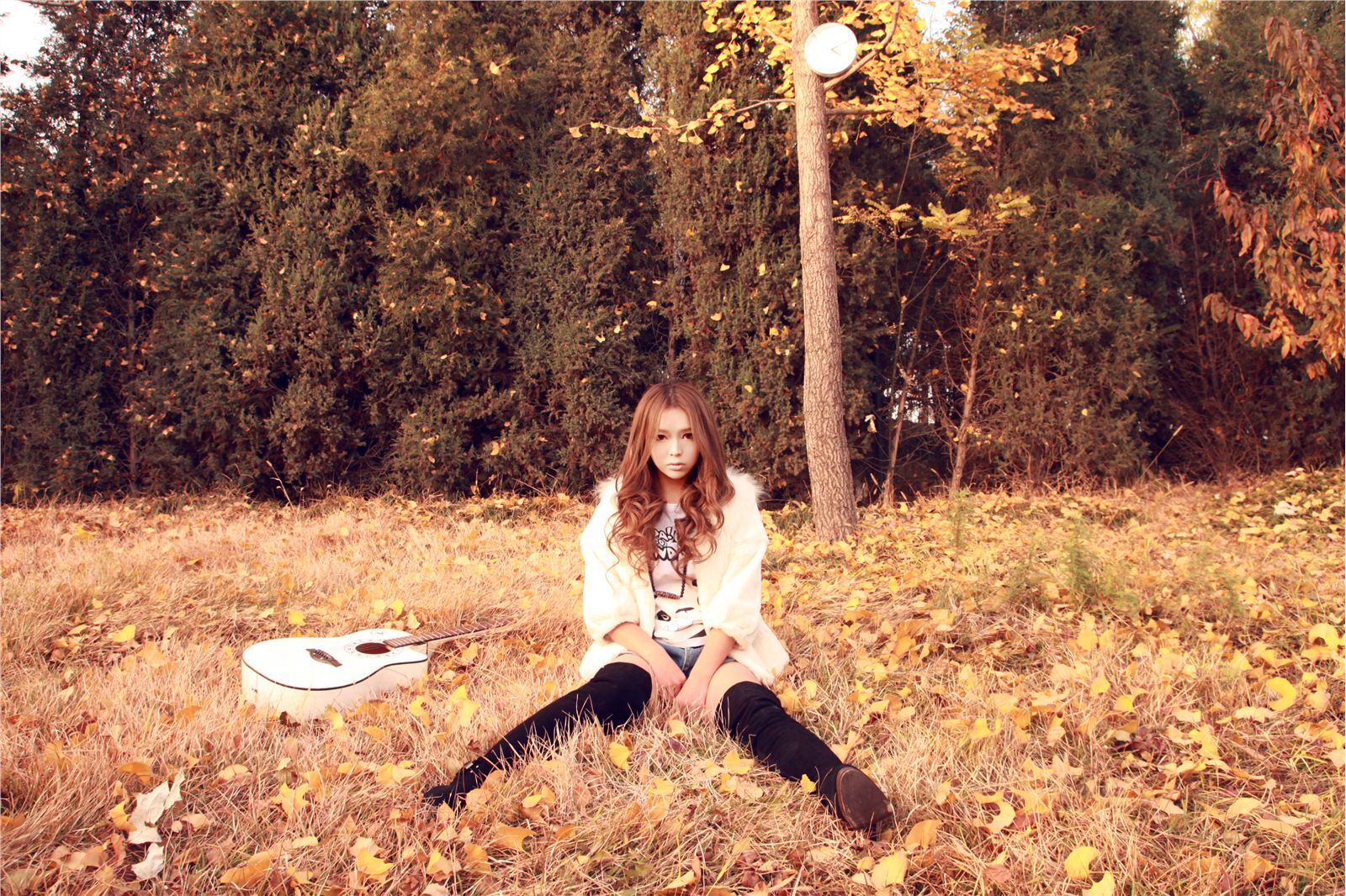 90后大眼美女 裴紫绮11月初冬写真